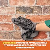 Bartoline Wallpaper Stripper 1L Concentrated Solution for Easy Removal view 4