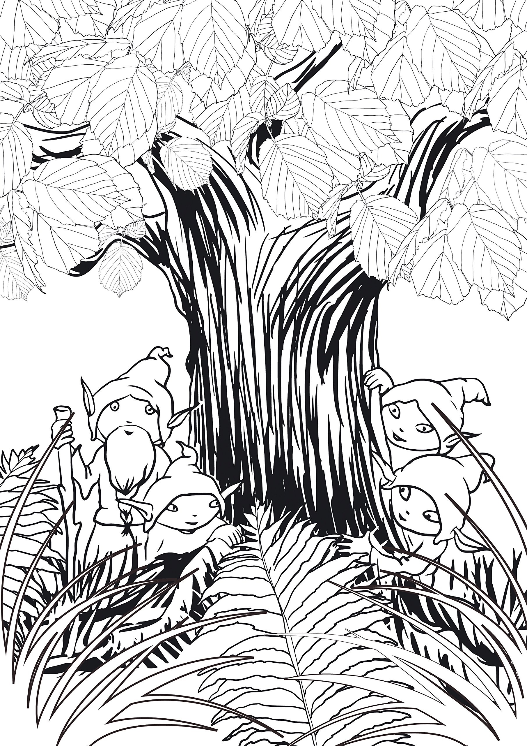 Forªts féeriques 100 coloriages anti stress Amazon Marthe MULKEY Livres