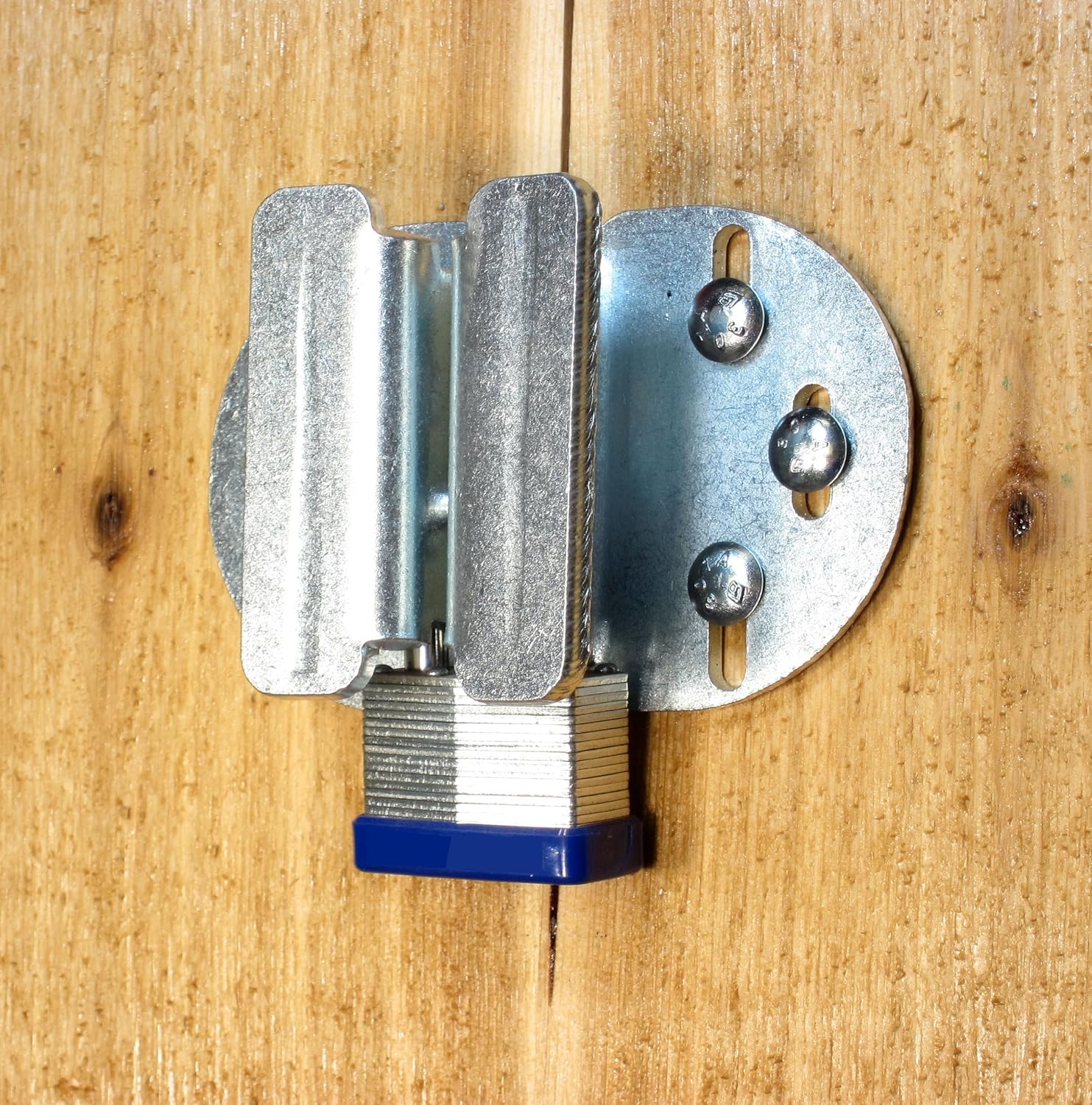 Padlock Protector Heavy Hasp and Handle (Zinc) - - 