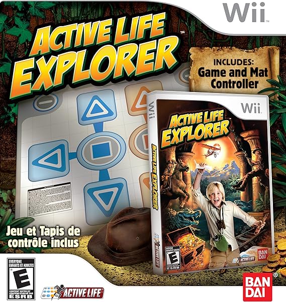 Active Life Explorer With Mat Wii Standard Edition Wii Computer and Video Games Amazon.ca