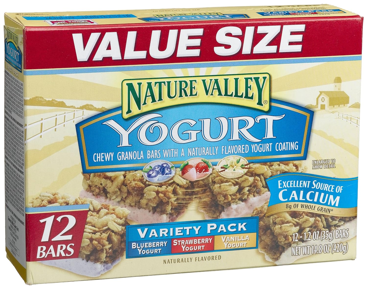 Nature Valley Yogurt Bar 12Count Variety Pack (Strawberry