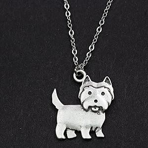 west highland terrier necklace