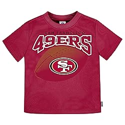 Gerber Unisex Baby NFL 3 Pack Short Sleeve Fan Tee