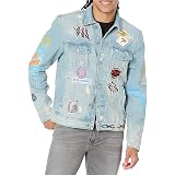 GUESS Men's Graffiti Track Jacket at 