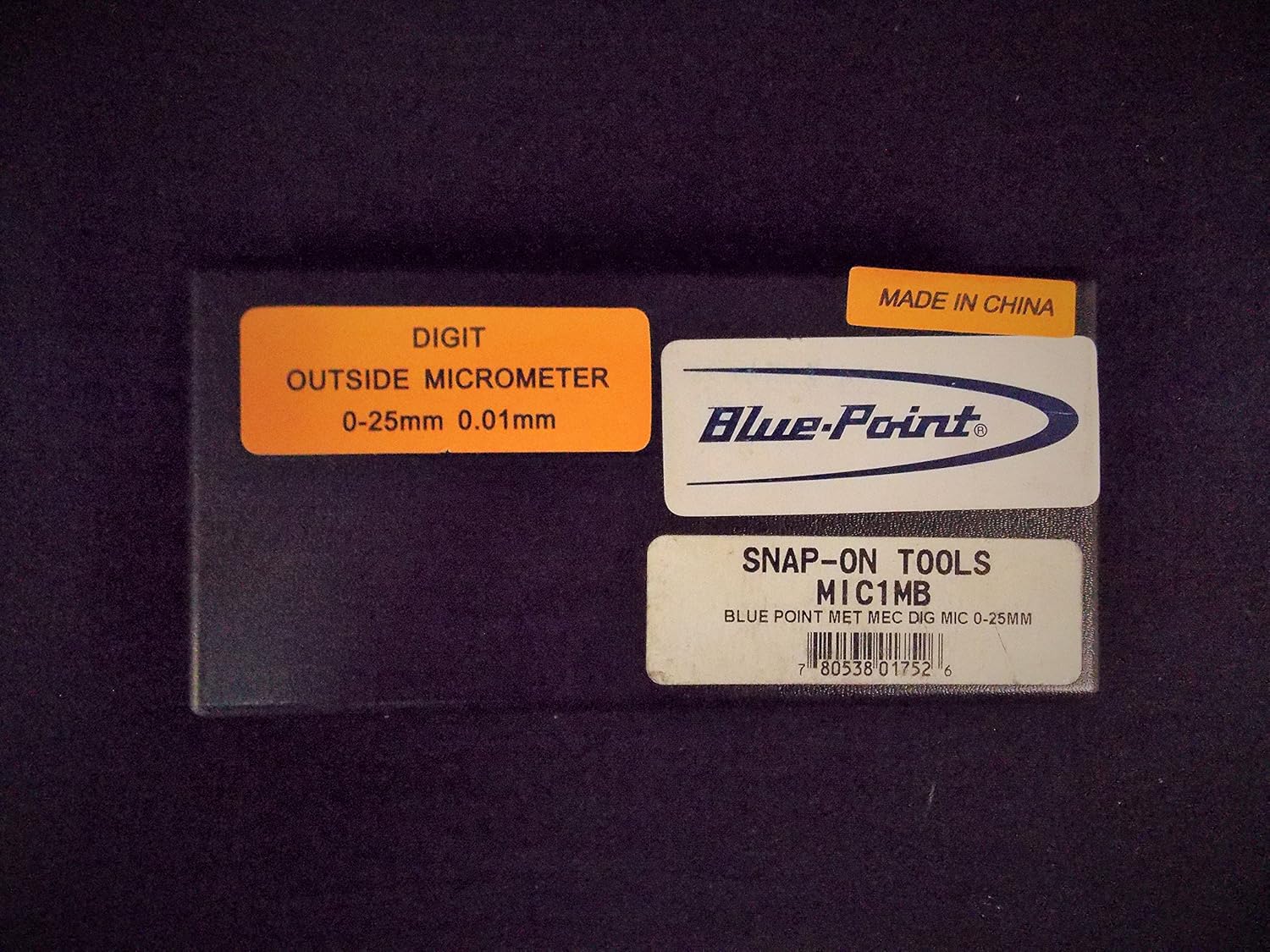 BluePoint Digit Outside Micrometer Part MIC1MB Industrial & Scientific