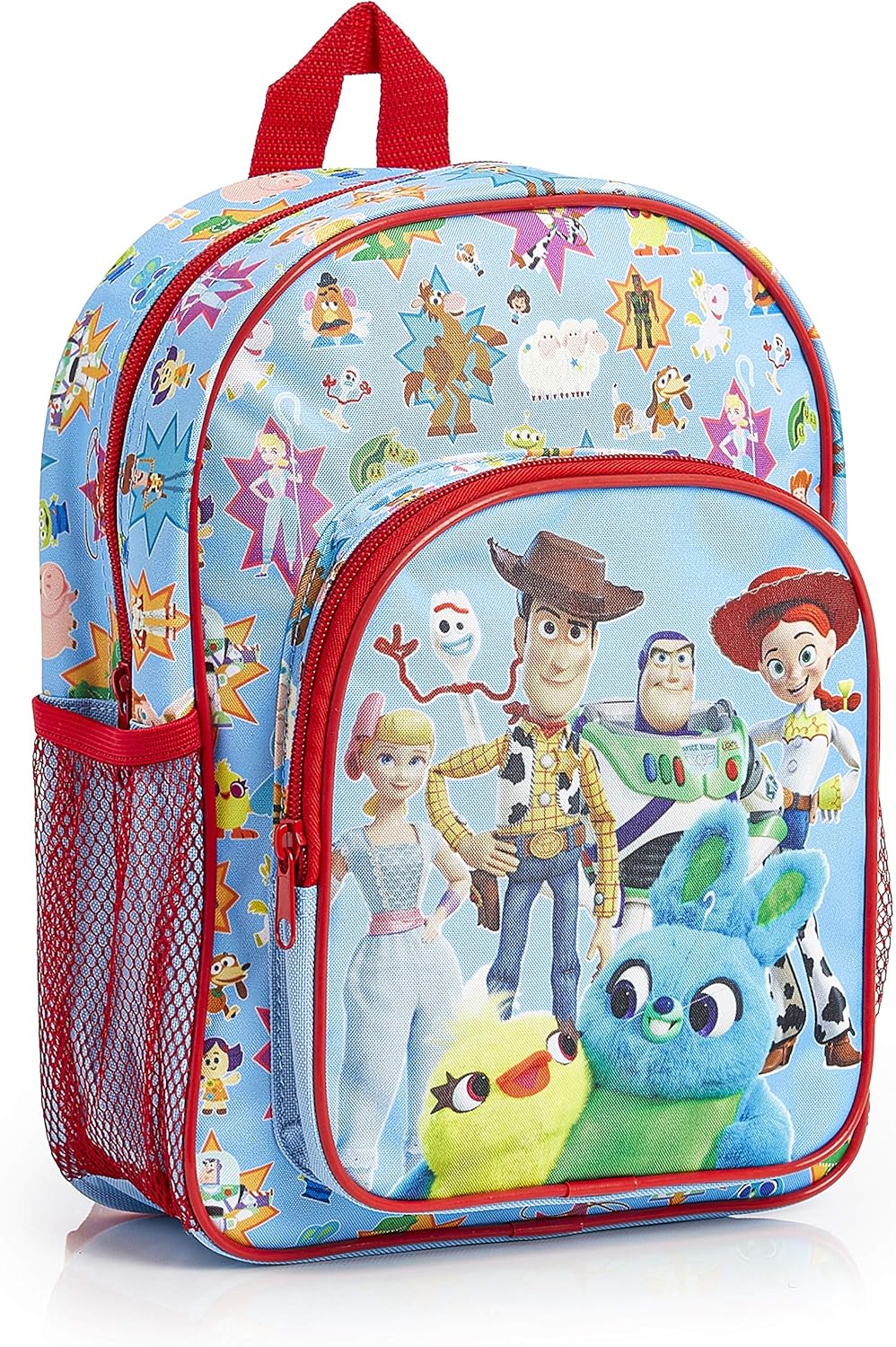Toy Story 4 Backpack for Kids with All Over Toys Print, Fun Toddlers