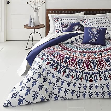 Amazon Com Ph 4 Piece Multi Medallion Floral Bohemian Glam