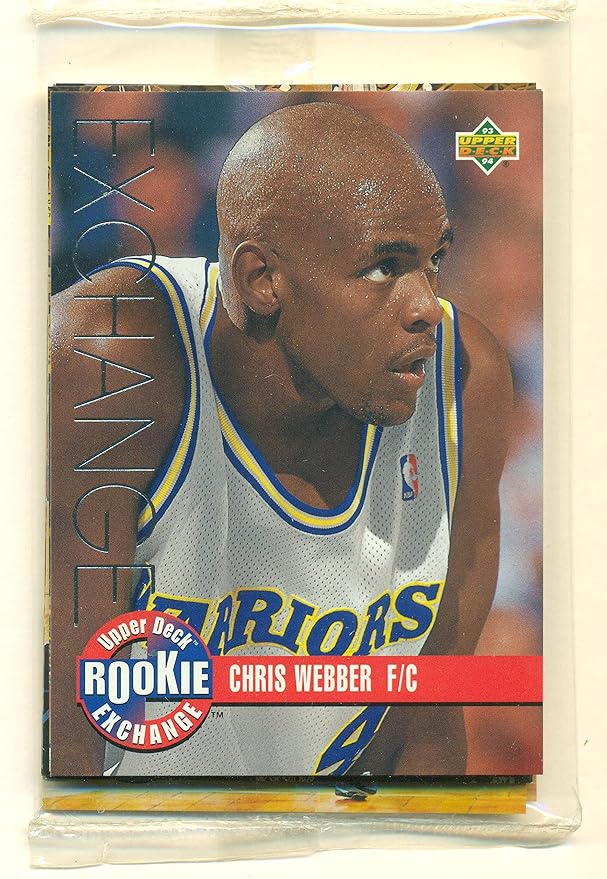 199394 Upper Deck Rookie Exchange Set with Chris ber, Hardaway