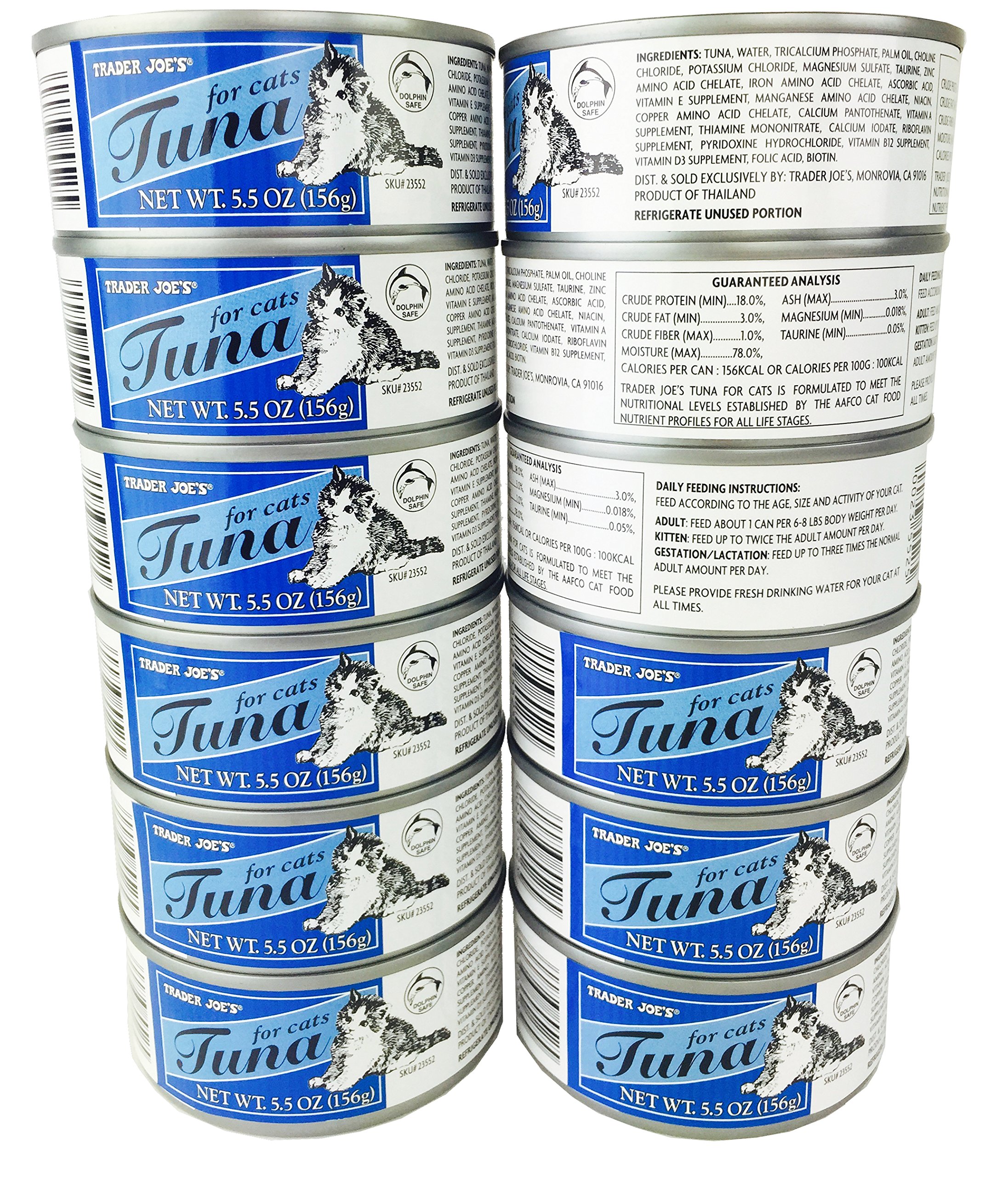 Trader Joes Tuna for Cats 8 Pack Grocery & Gourmet Food