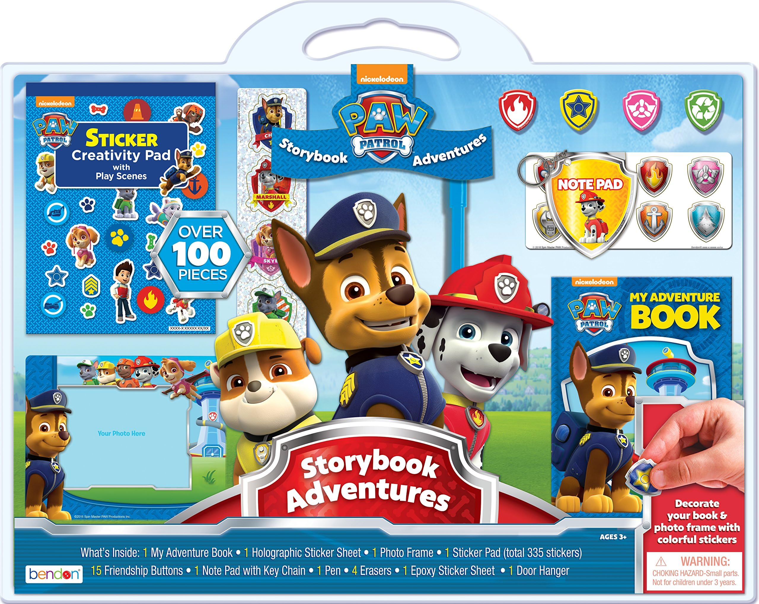 Bendon AS50931 Nickelodeon Paw Patrol Expanded 100Piece Activity Set