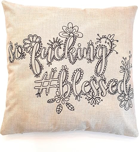 Pillow Cover By It S Ok It S Art Funny Decorative Pillow Woven