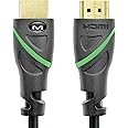 Mediabridge™ Flex Series HDMI Cable (3 Feet) Supports 4K@50/60Hz, High Speed, Hand-Tested, HDMI 2.0 Ready - UHD, 18Gbps, Audi