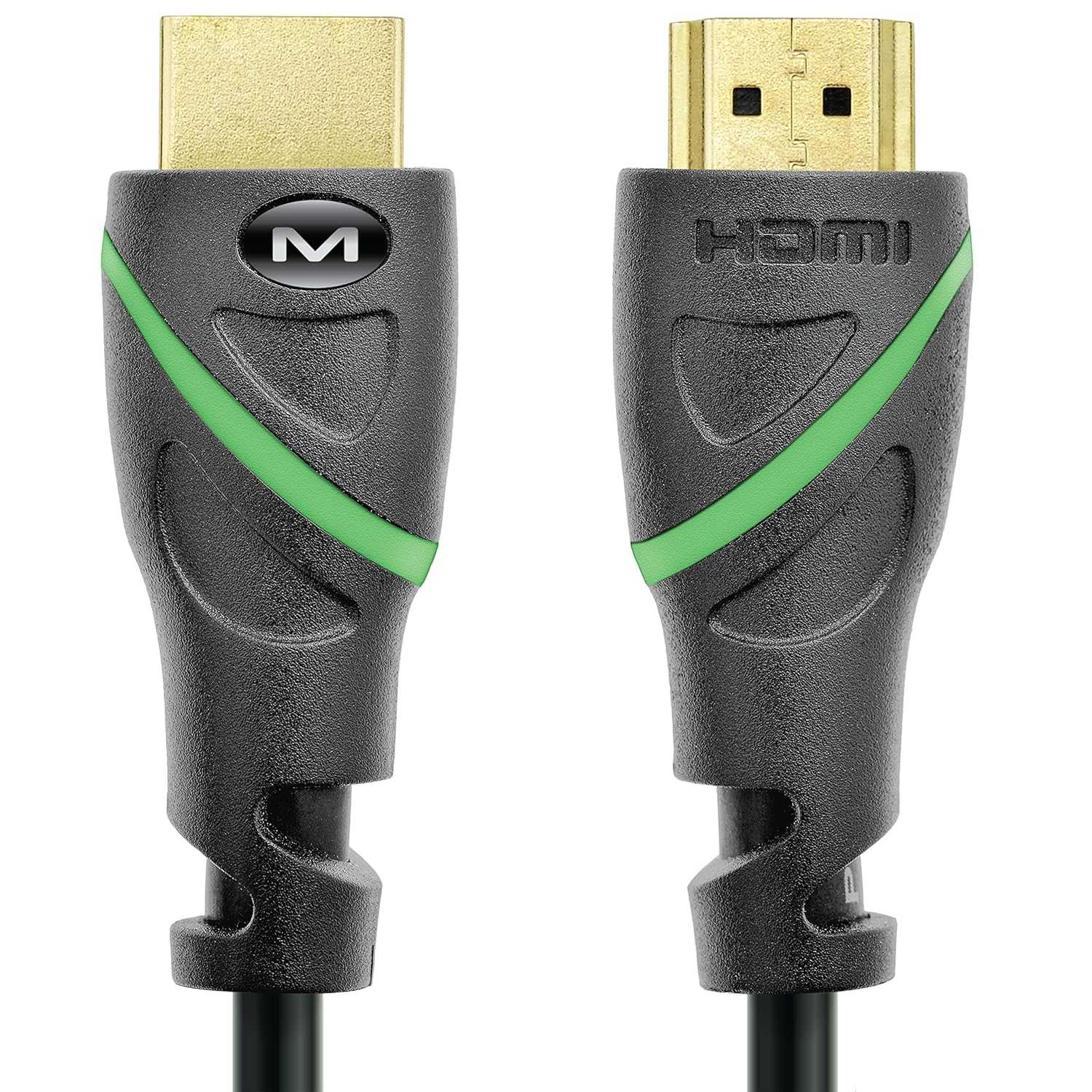 Mediabridge Flex Series HDMI Cable (1 Foot) Supports 4K@50/60Hz, High Speed, Hand-Tested, HDMI 2.0 Ready - UHD, 18Gbps, Audio Return Channel