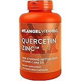 Quercetin Zinc Immune Support Supplement – with Vitamins C & D3, Stinging Nettle Root, Bromelain – Immune Boost to Fight Flar