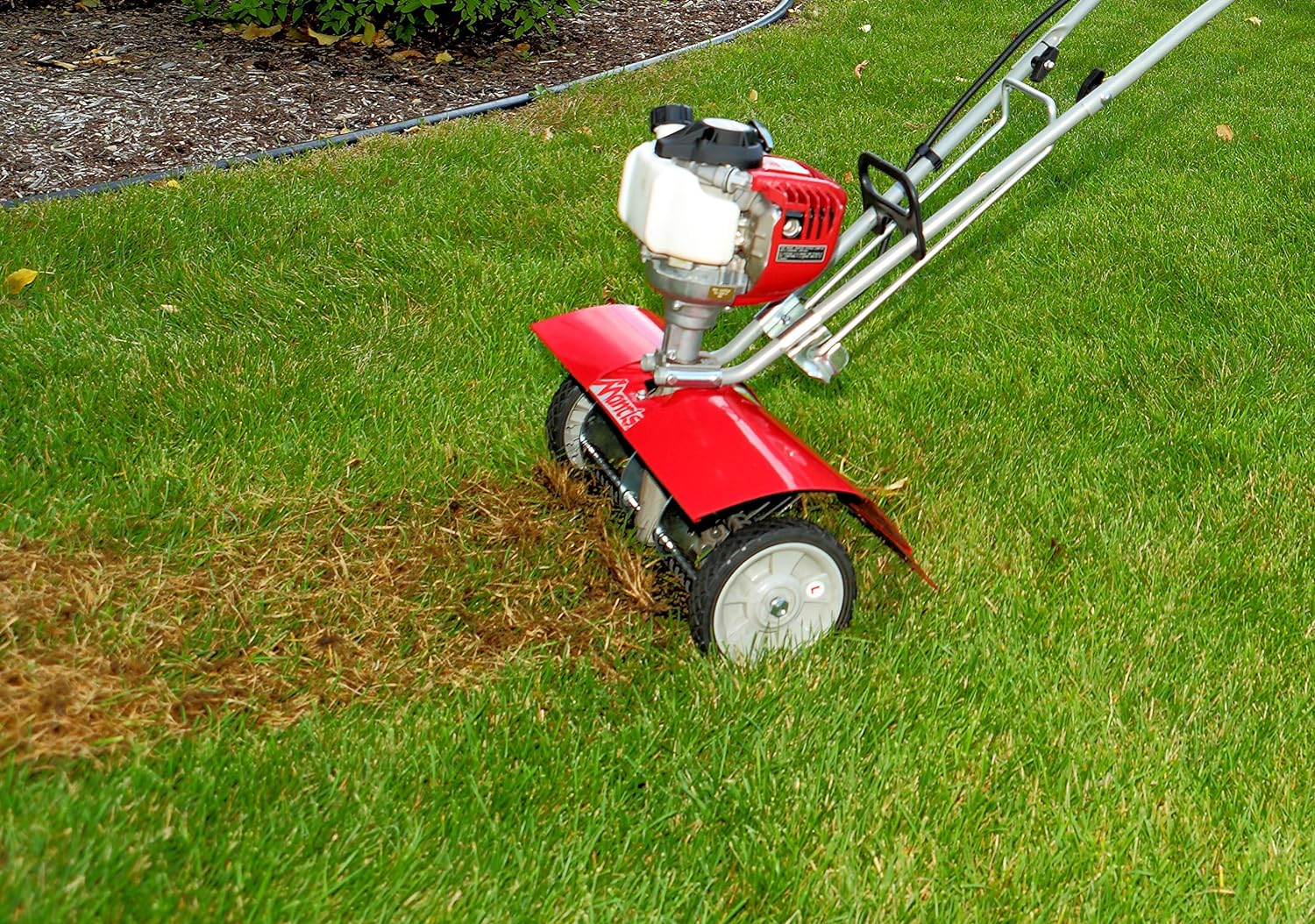 Mantis 5222 Power Tiller Dethatcher Attachment for Gardening : Garden & Outdoor