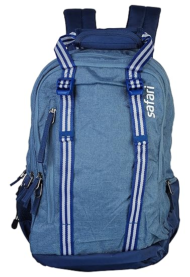 Safari 35 Liters Blue Laptop Backpack (railroad blue1)