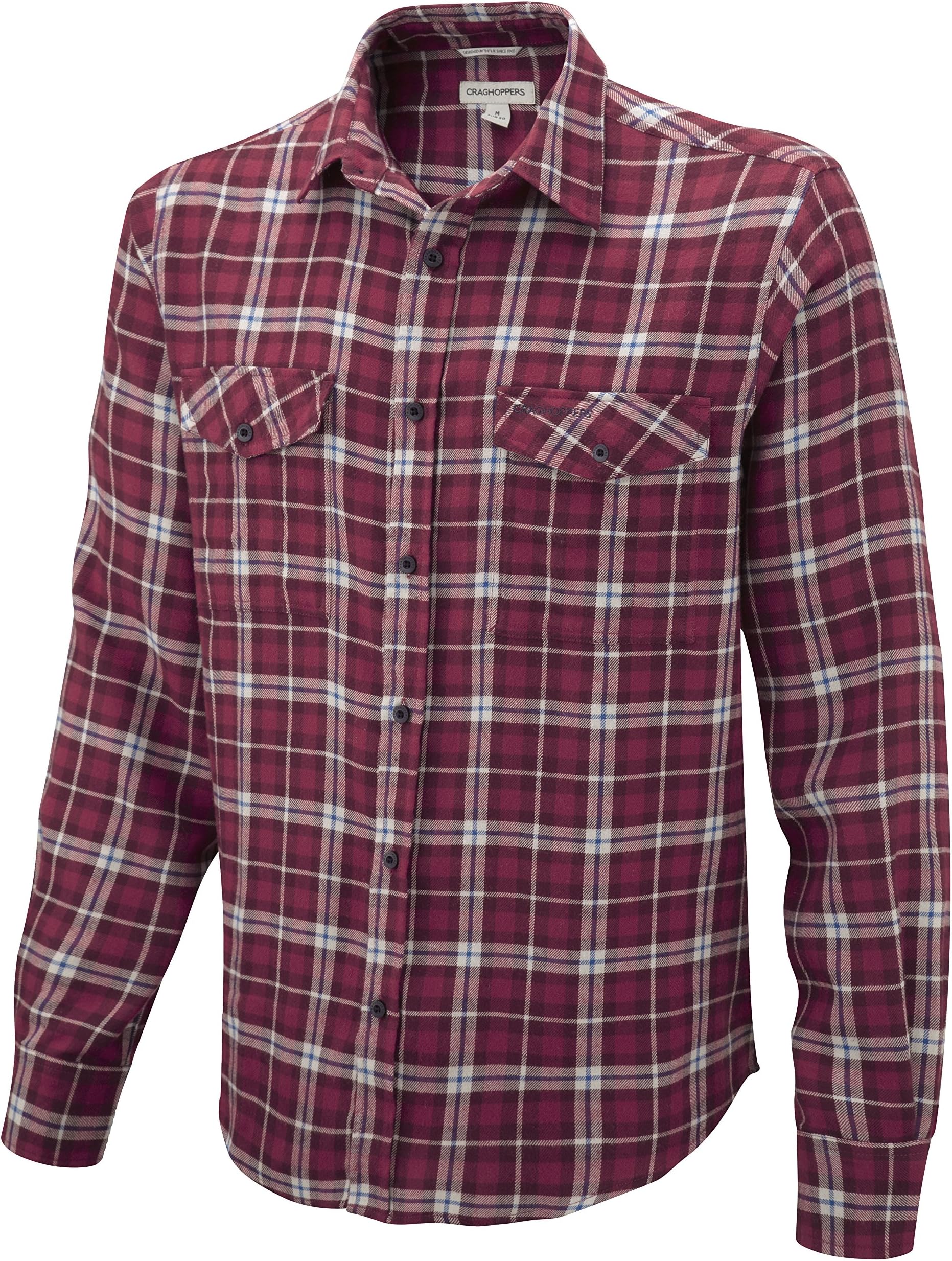 Craghoppers Men's Kiwi Check Long Sleeve Shirt