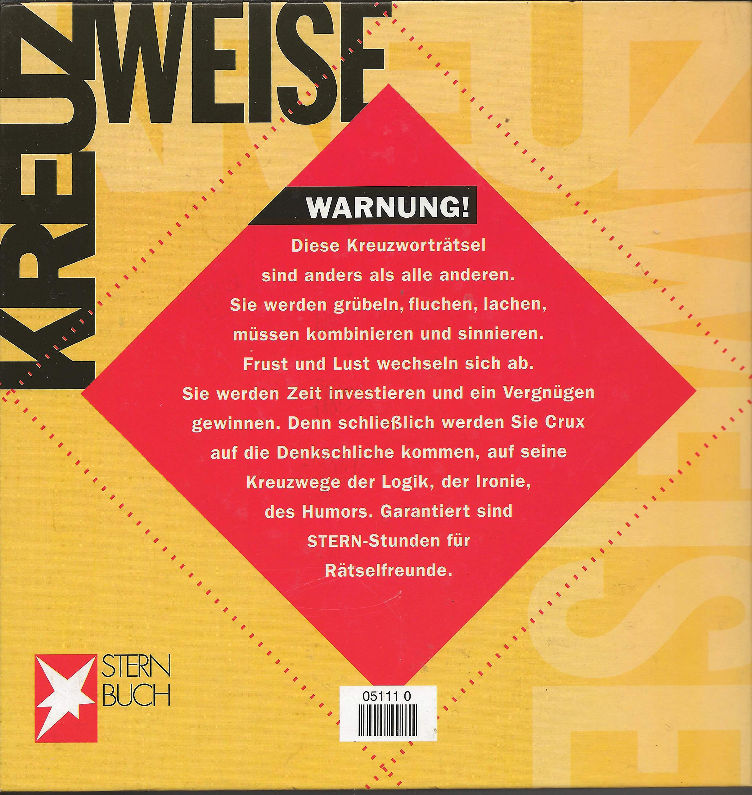 Kreuzweise Stern Buch 111 Vertrackte Und Vertrickste