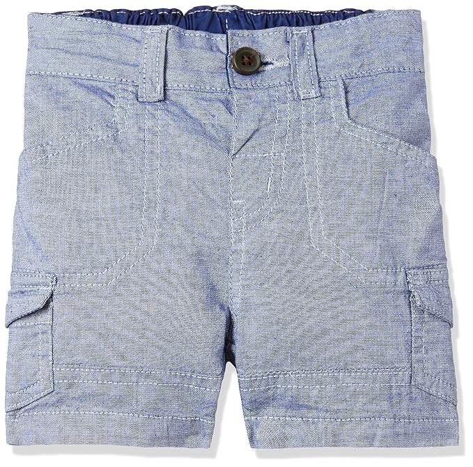 Baby Boys Regular Fit Cotton Shorts
