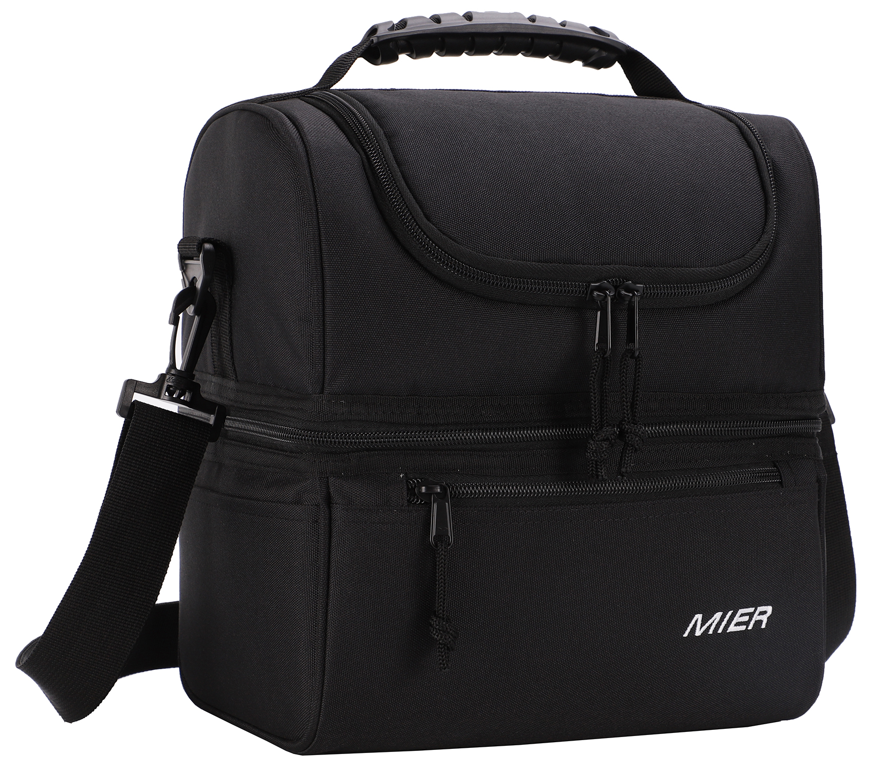MIER Adult Lunch Box Insulated Lunch Bag Large Cooler Tote Bag for Men