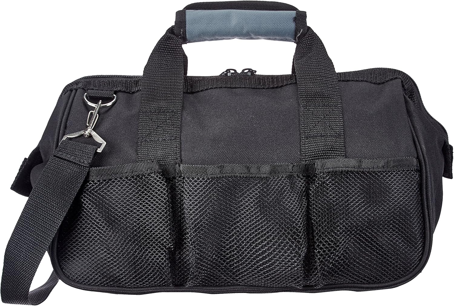 Basics Durable, Wear-Resistant Base, Tool Bag with Strap, Small (12 Inch) - - 