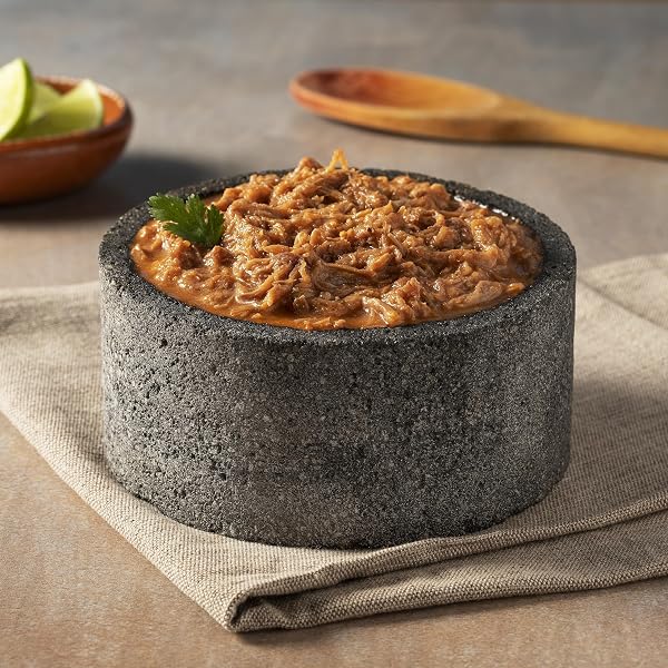 ISADORA FULLY COOKED BARBACOA MEXICAN STYLE MEAT 15 OZ, READY-TO-EAT MEAL, SEASONED SHREDDED BEEF, INSTANT MEAL, SHELF STABLE MEAT