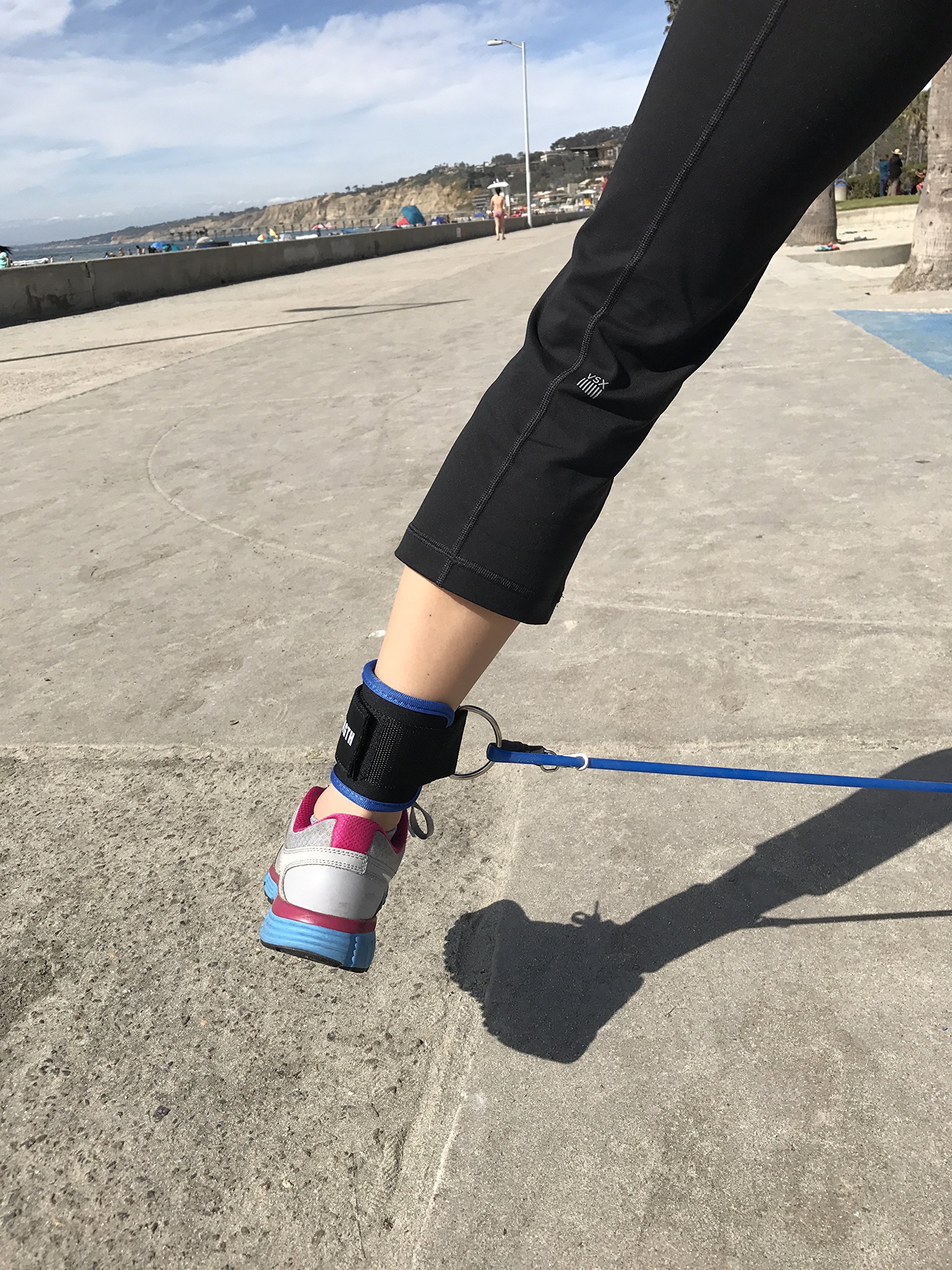 Strength Ankle Straps (Pair of Two Ankle Strap) for Cable Machines Leg