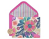 Papyrus Blank Cards with Envelopes, Bright Flowers