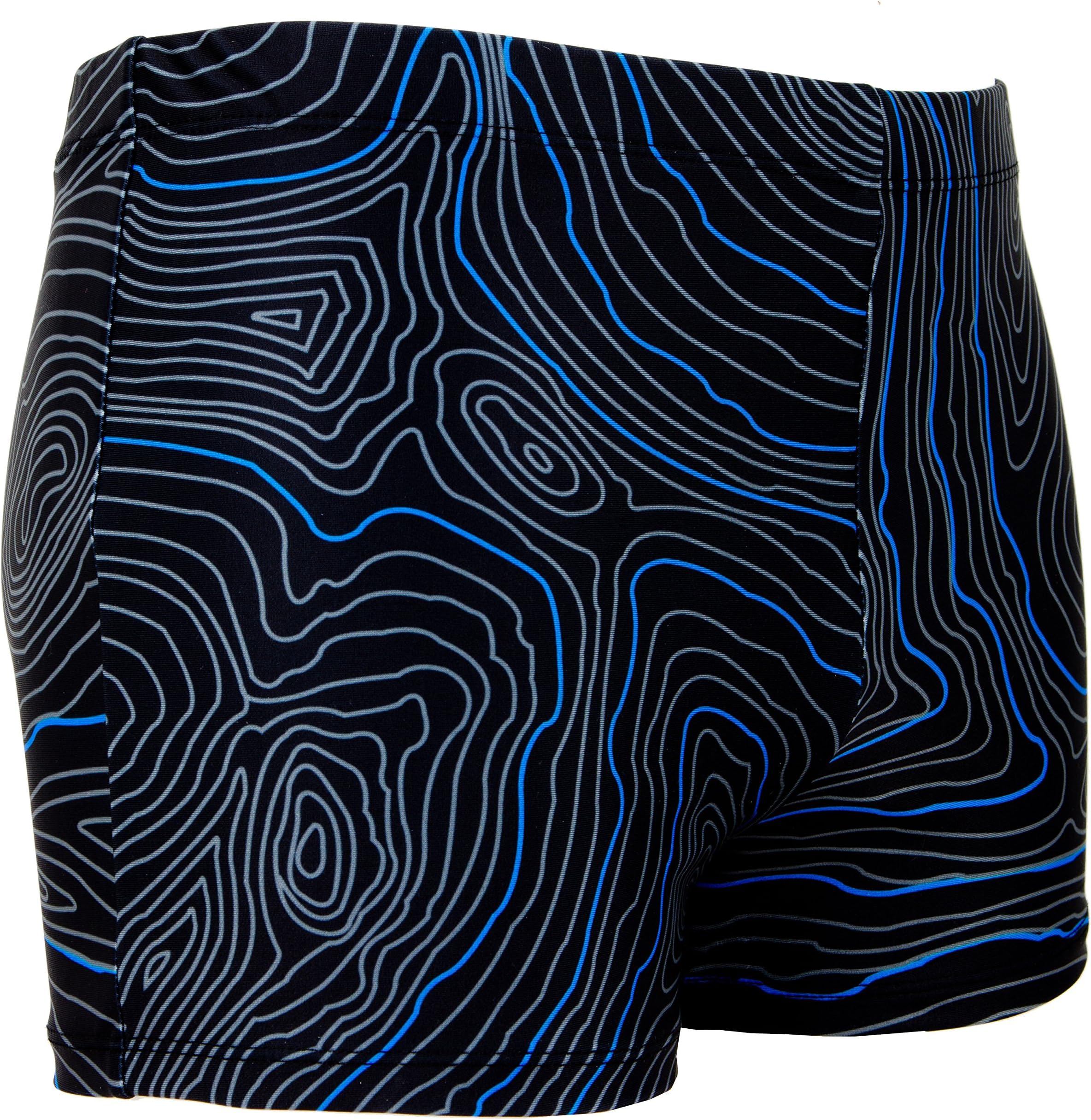 Guggen Mountain Men's Swimming Trunks Boxers Swim Shorts Tight Brief Swim Shorts Bathing Drawers Bathers Slip Striped