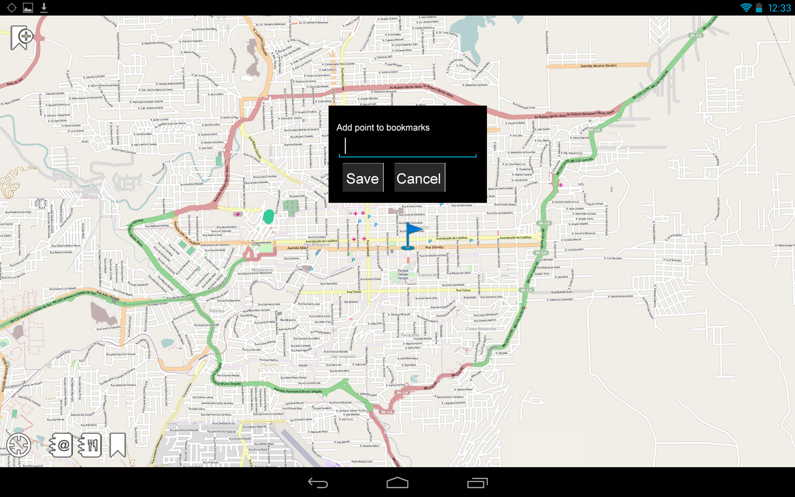 Caxias do Sul, Brazil Offline Map - Smart Sulutions ...