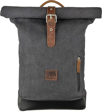 rolltop rucksack canvas