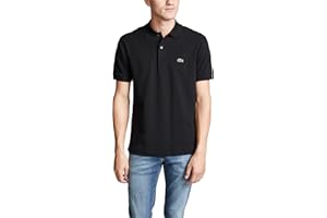 Lacoste Men's Short Sleeved Ribbed Collar Shirt