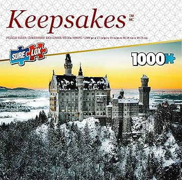 Buy Keepsakes Collection Neuschwanstein 1000 Piece Jigsaw Puzzle By Sure Lox Online At Low Prices In India Amazon In