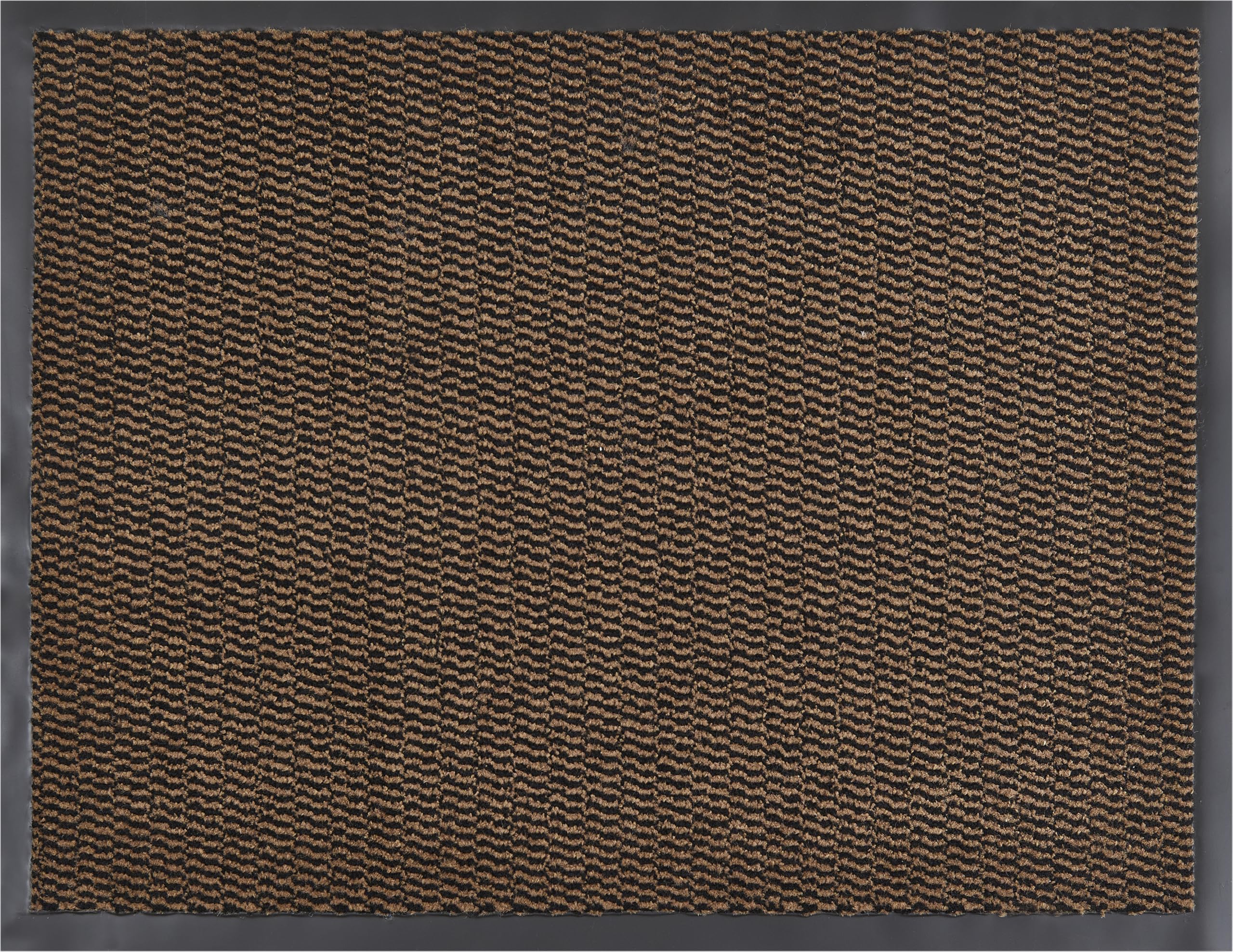 Andiamo dirt-trapping mat doormat, Polypropylene, brown, 90 x 150 cm