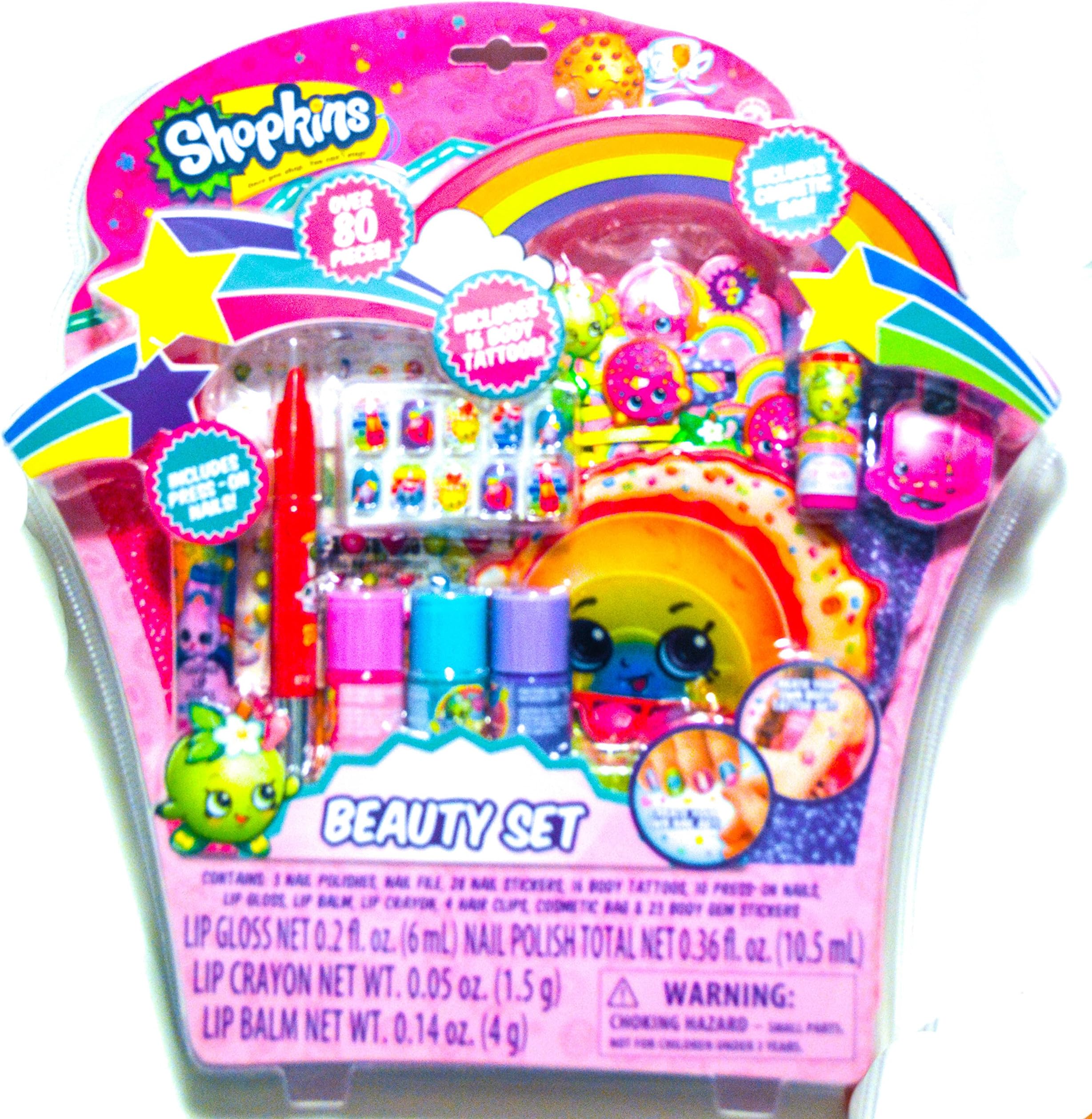 Shopkins Beauty Set Over 80 Pieces