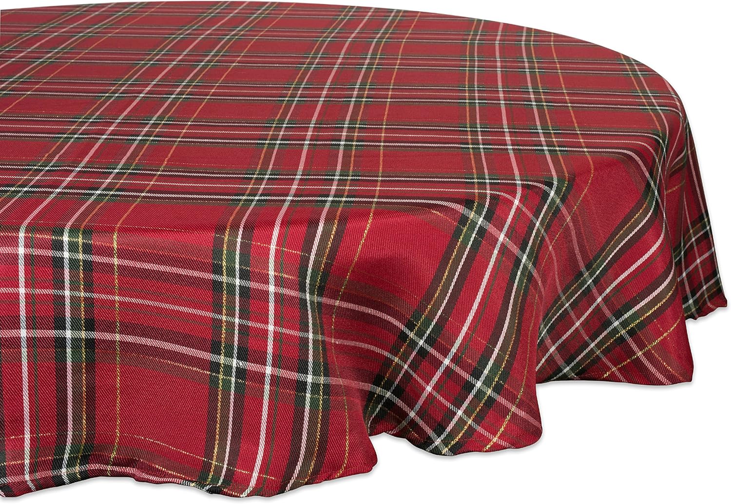 Best red and green plaid table cloth