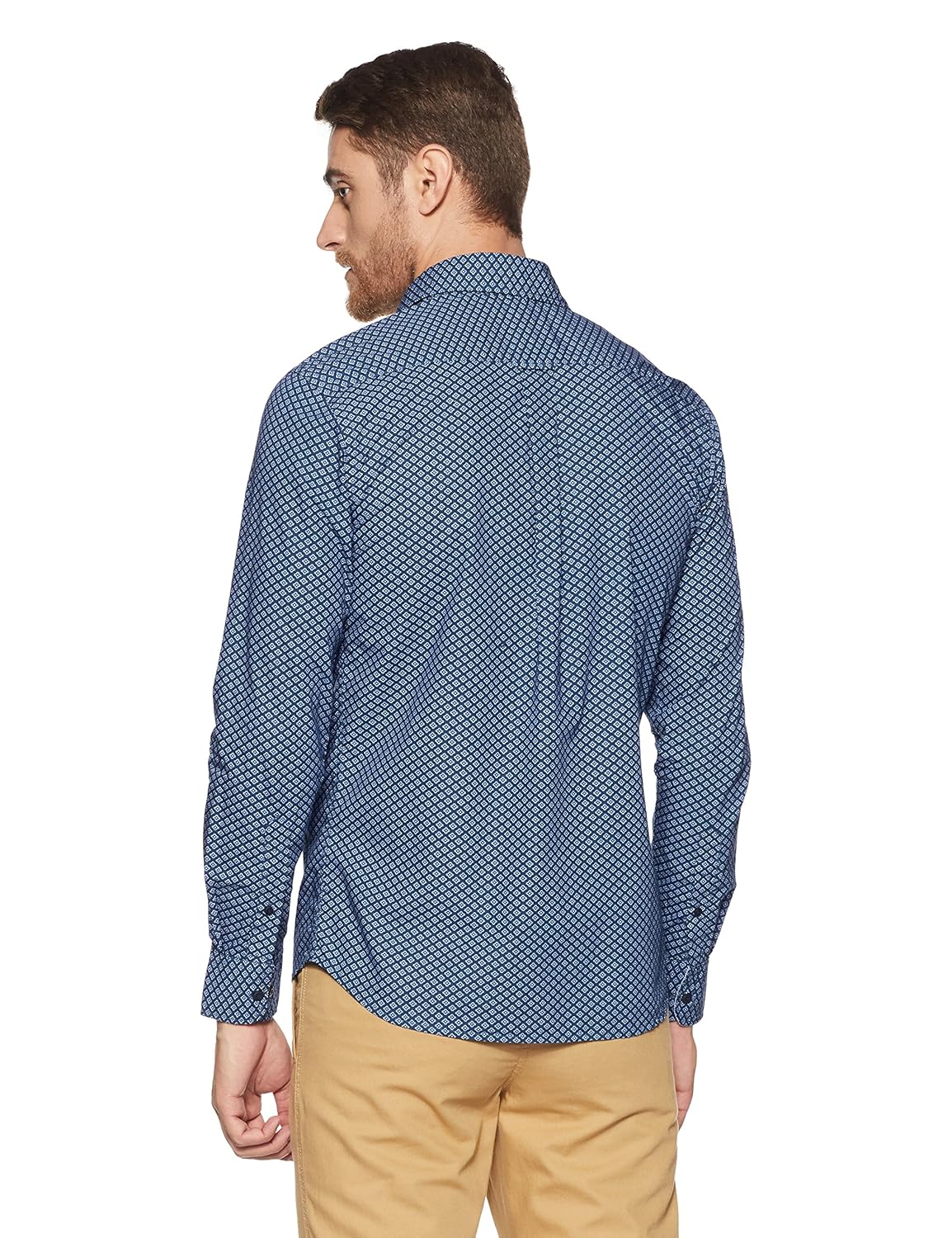 us polo association men's striped slim fit casual shirt