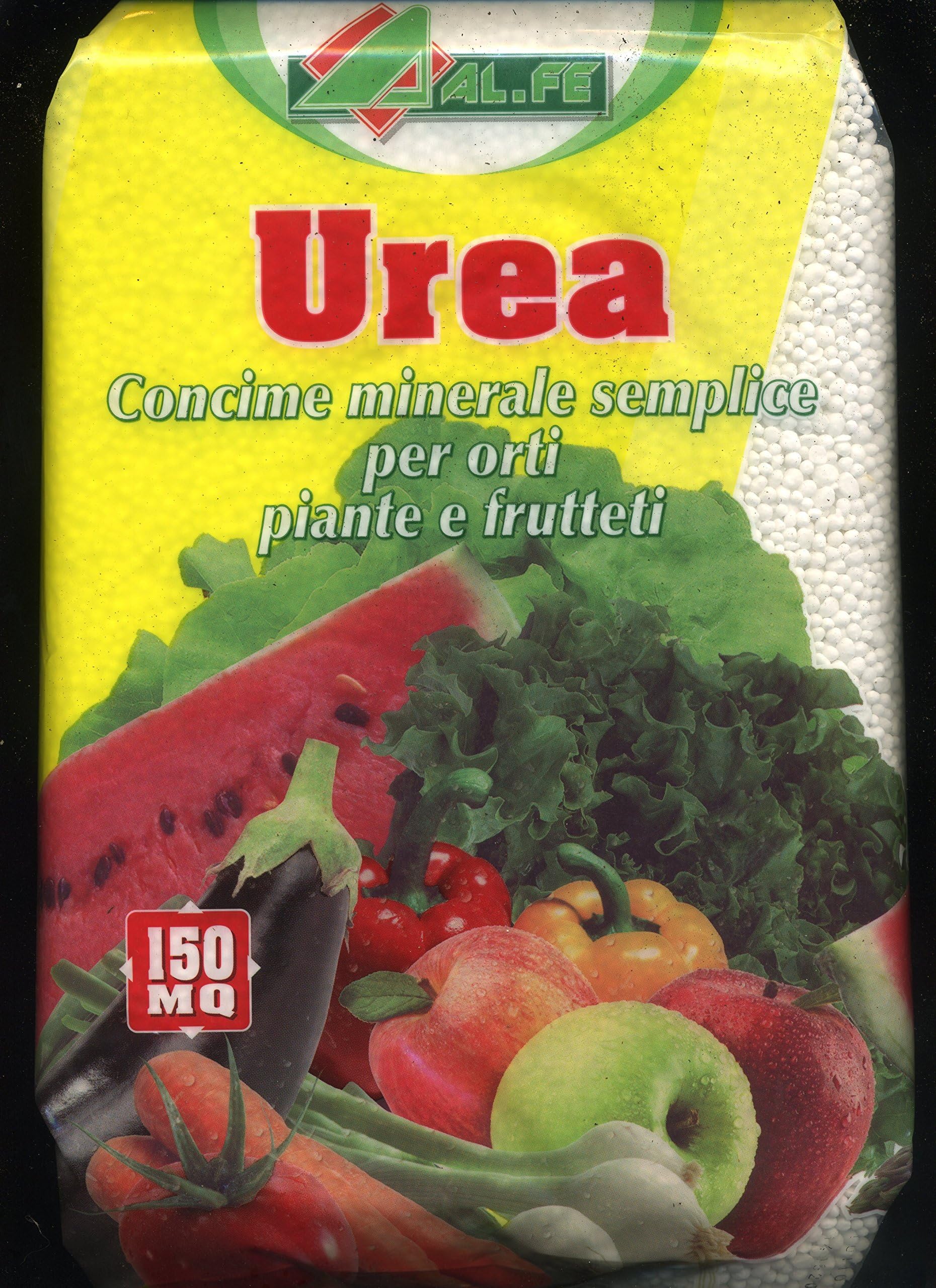 ALFE UREA mineral fertiliser simple for orti plants and orchards from 4 kg