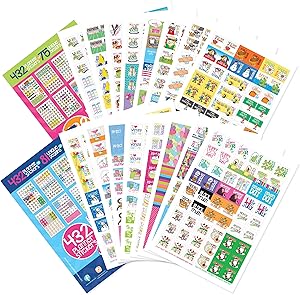 864 Planner Stickers Bundle Set Busy Mom + Every Gal Collection for Every Calendar, Planner and Organizer