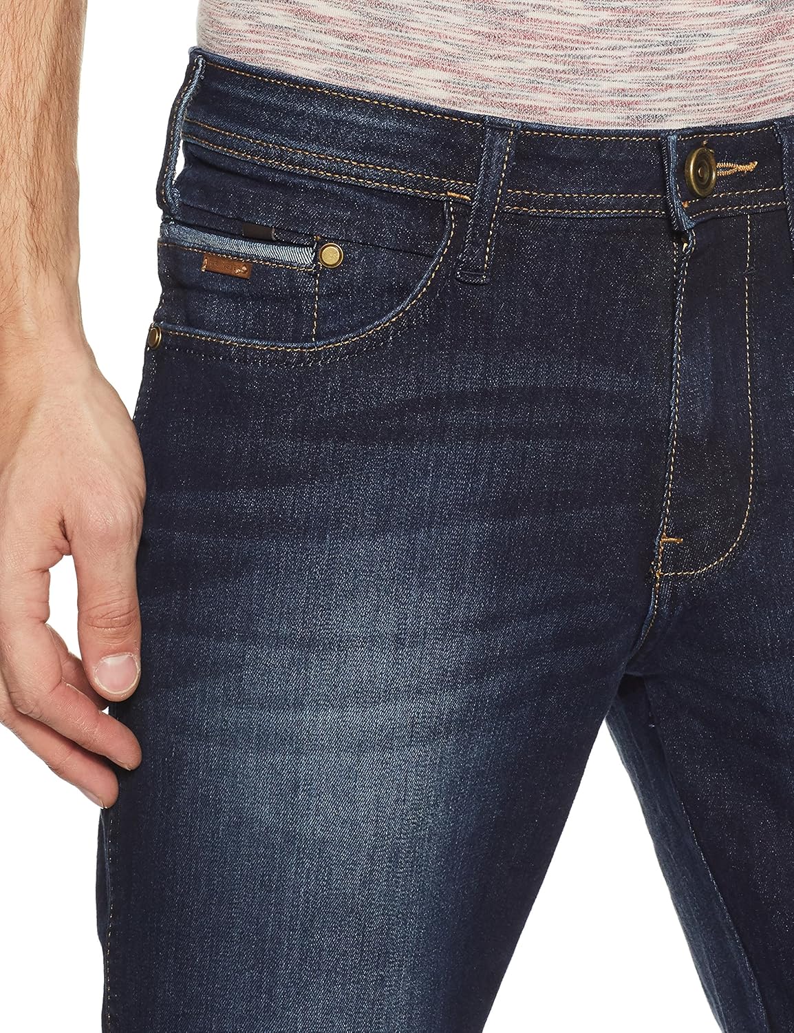 wrangler men's slim fit jeans