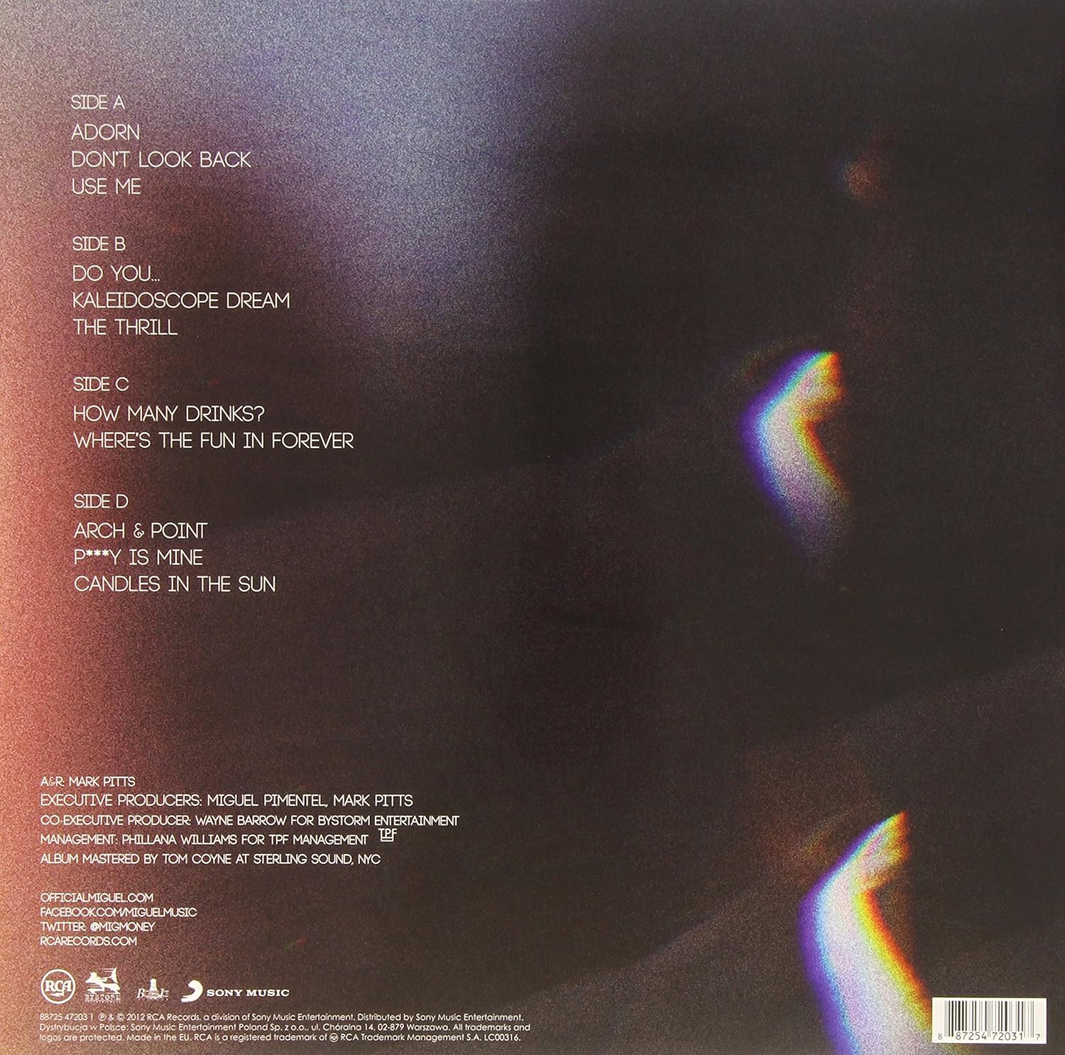 Miguel Kaleidoscope Dream Amazon Com Music