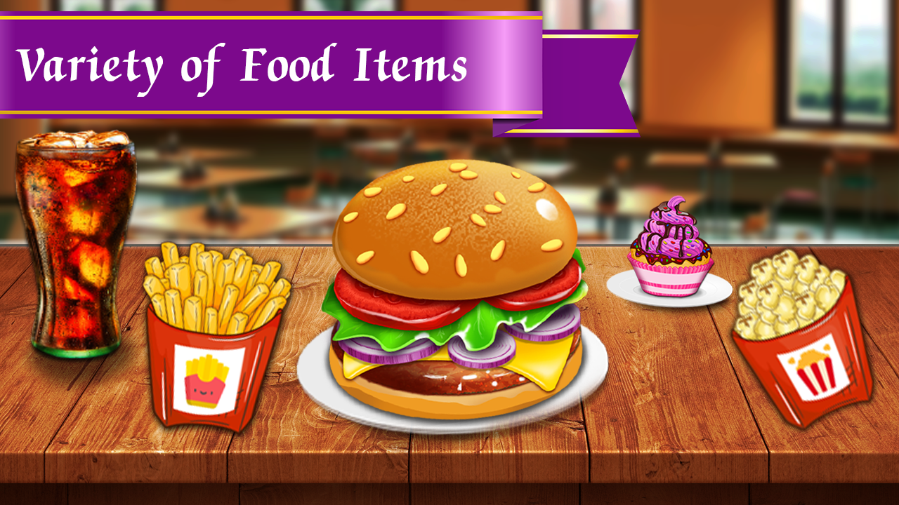 Fast Food Burger Game Cooking Food for Android