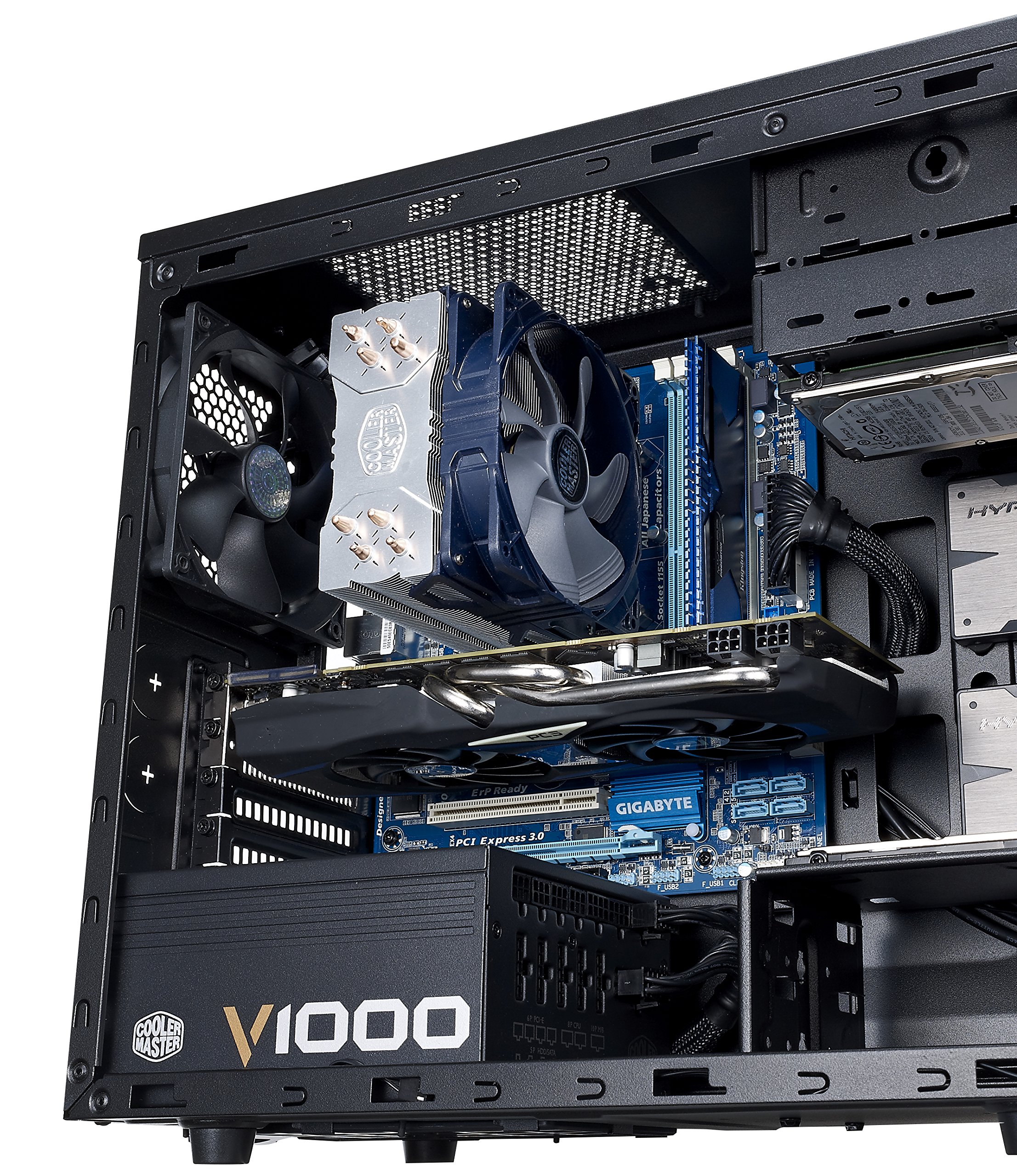 Cooler Master N200 - Mini Tower Computer Case with Fully Meshed Front Panel and mATX/Mini-ITX Support