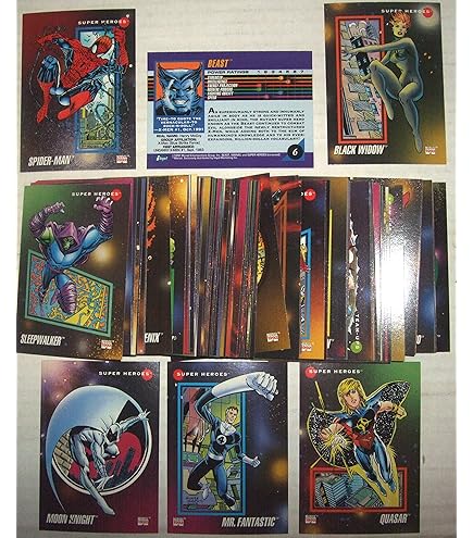 Amazon.com: 1992 Marvel Masterpieces Series I DYNA-Etch
