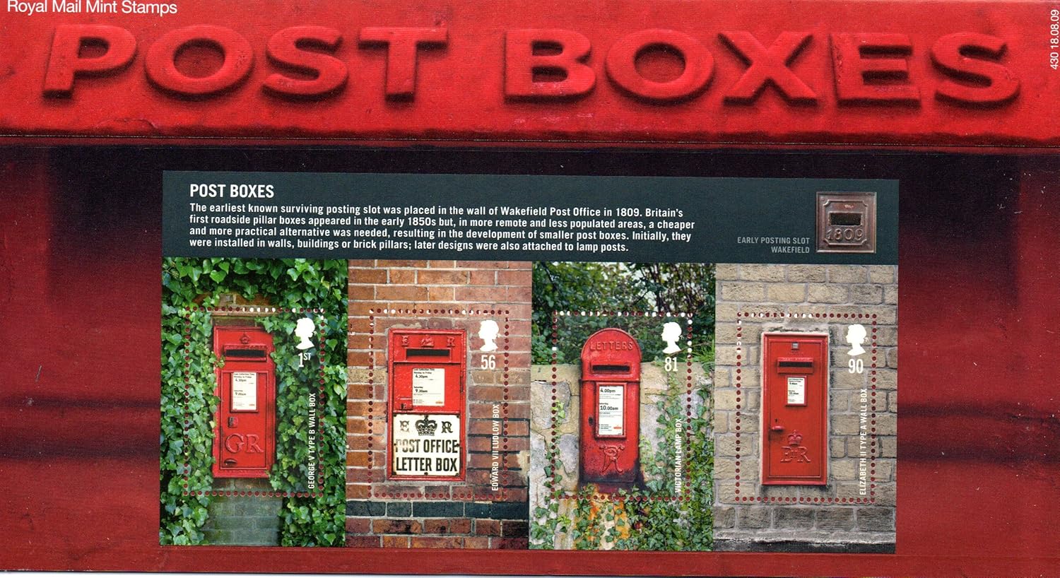 2009 Post Boxes Presentation Pack 429 Amazon.co.uk Office Products