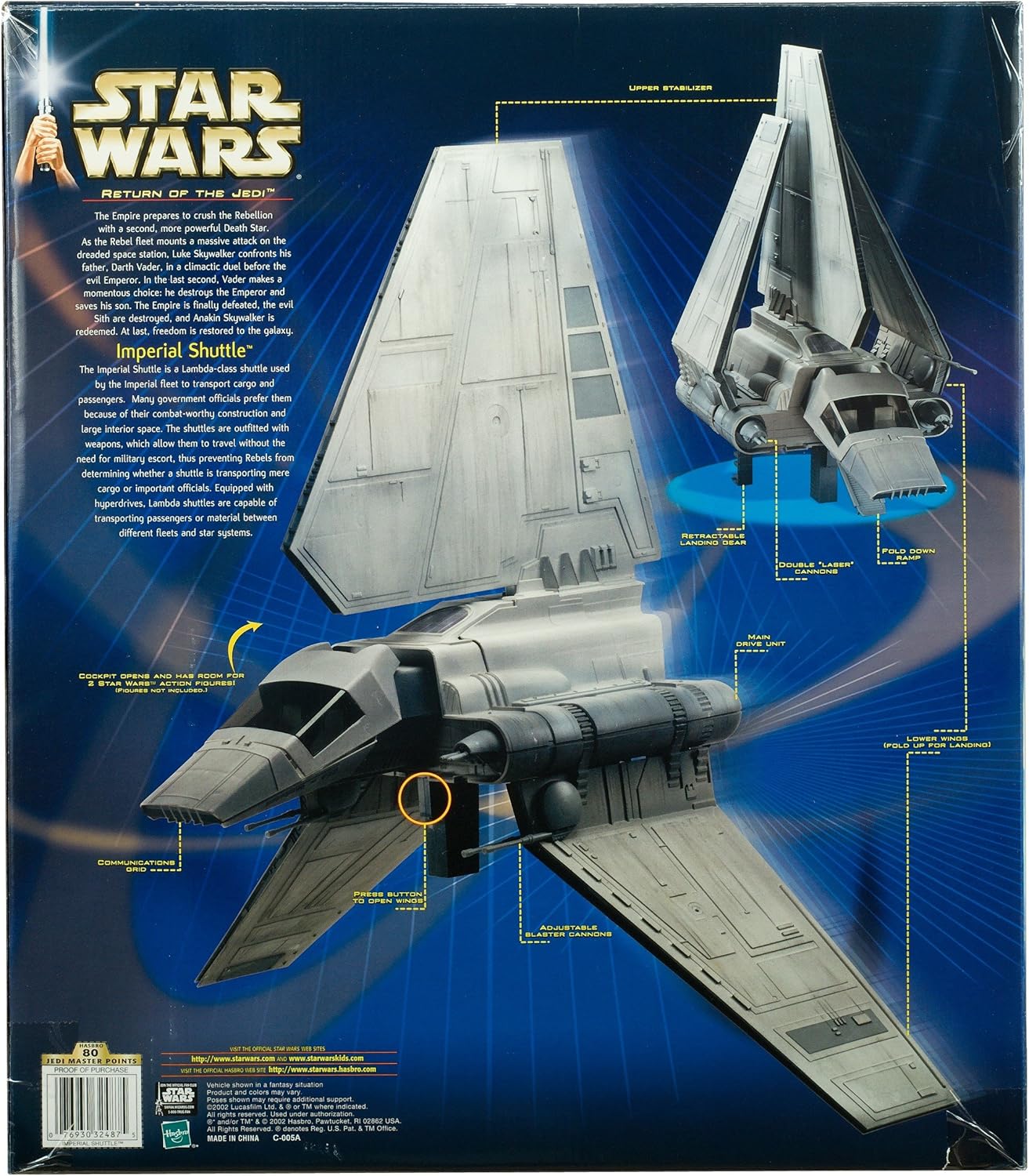 hasbro imperial shuttle