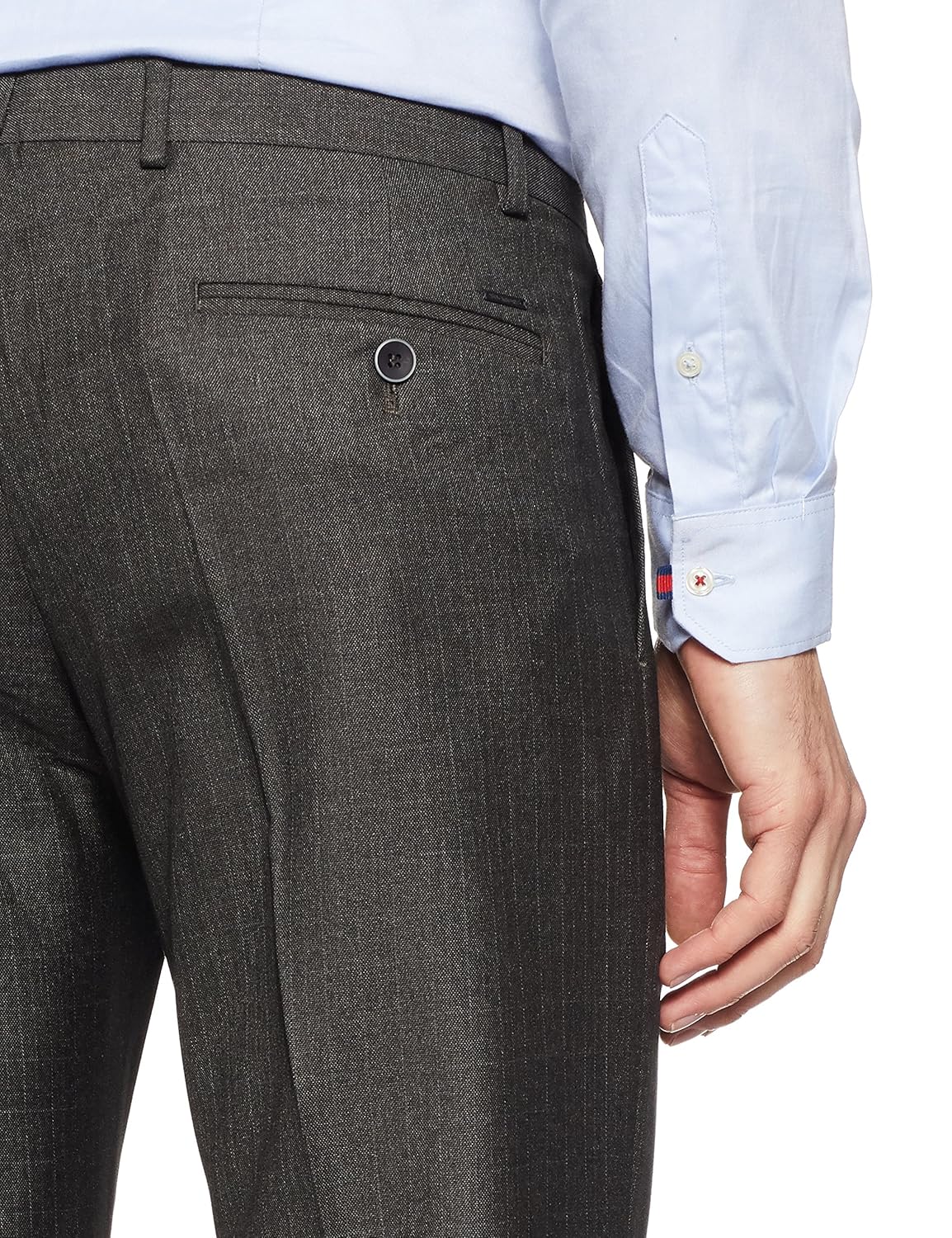 blackberrys men's skinny fit formal trousers