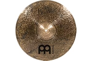 Meinl Cymbals Byzance 17" Dark Crash — Made in Turkey — Hand Hammered B20 Bronze, 2-Year Warranty, B17DAC