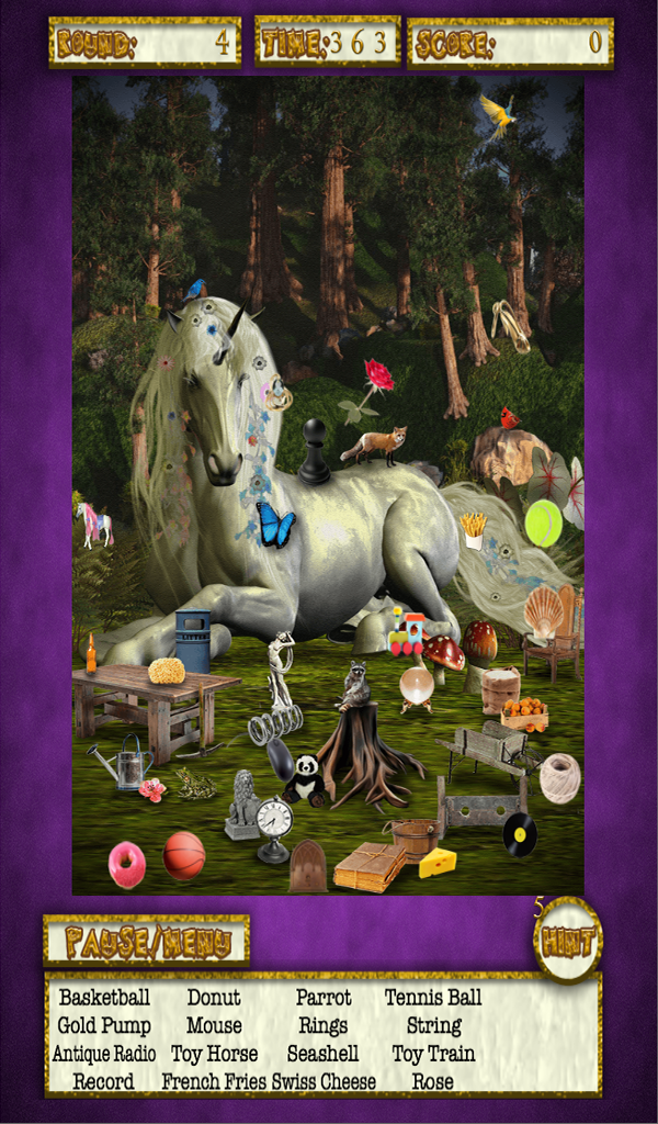 Hidden Objects - Unicorn Dreamcatcher