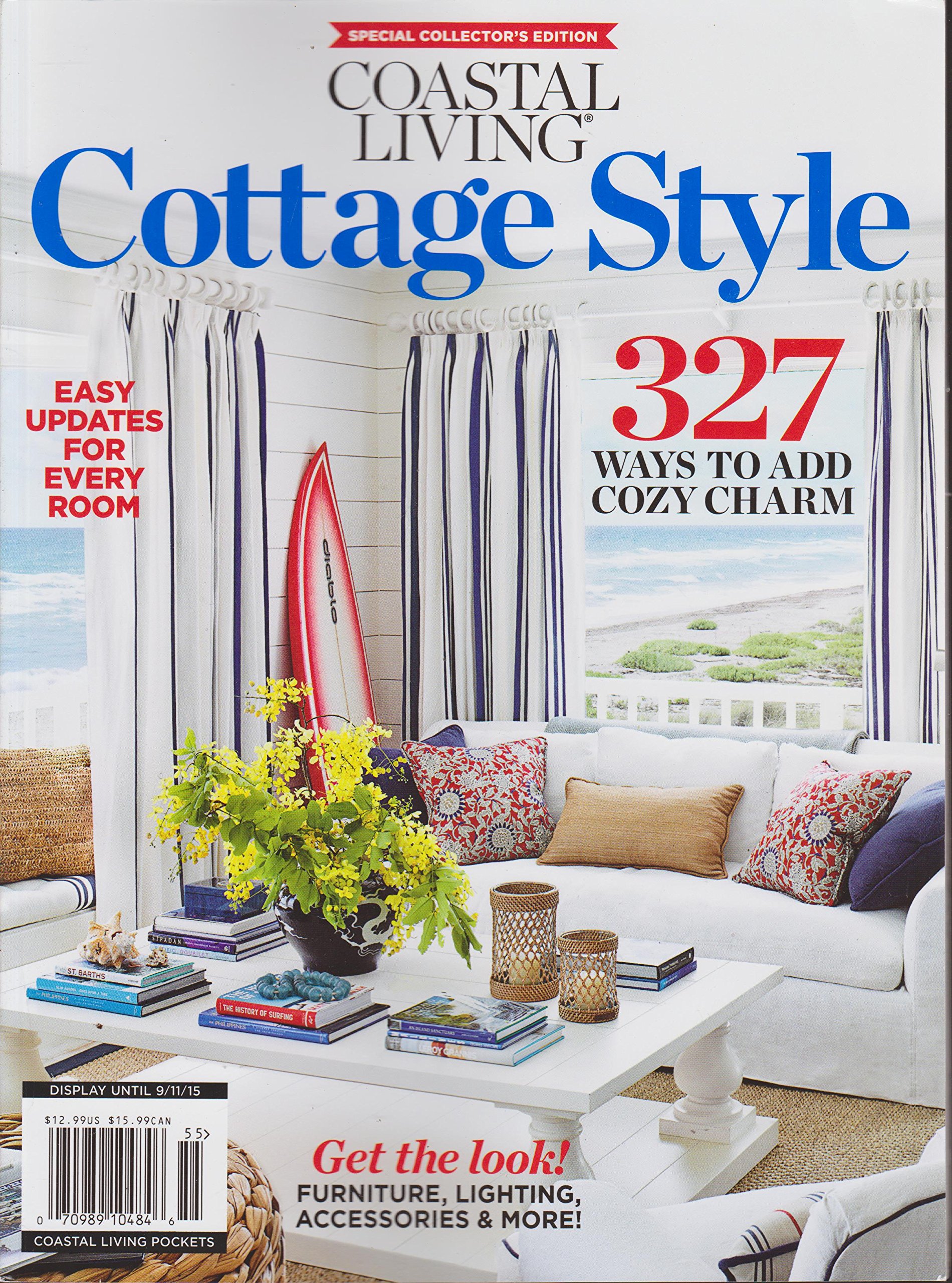 Coastal Living Cottage Style Magazine 2015 Amazon Com Books